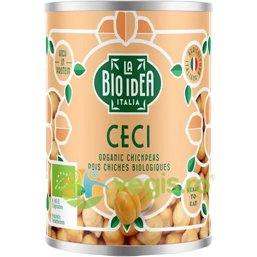 Naut in Doza Ecologic/Bio 400g LA BIO IDEA — preț și oferte