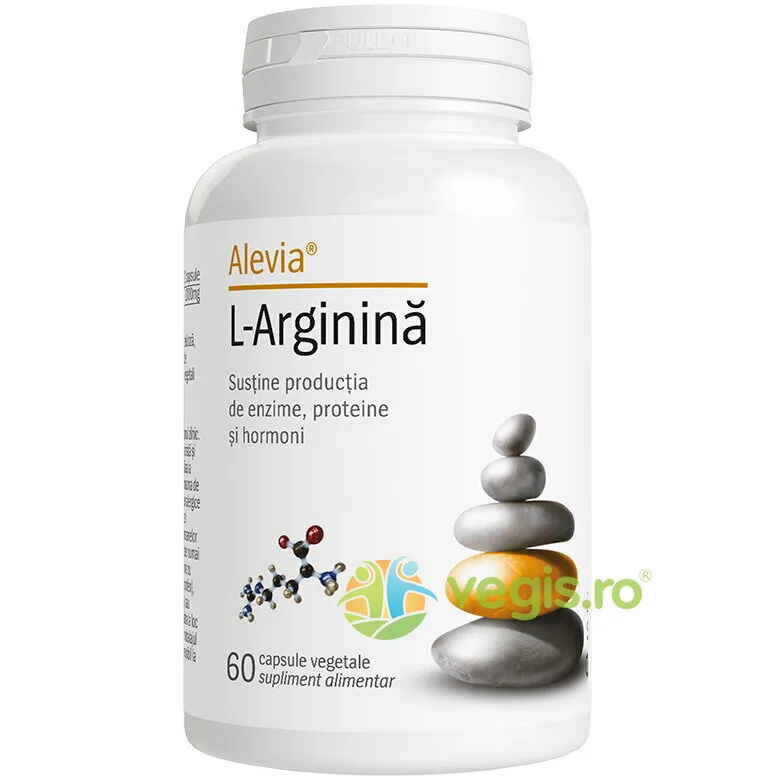L-Arginina 1000mg 60cps ALEVIA — preț și oferte