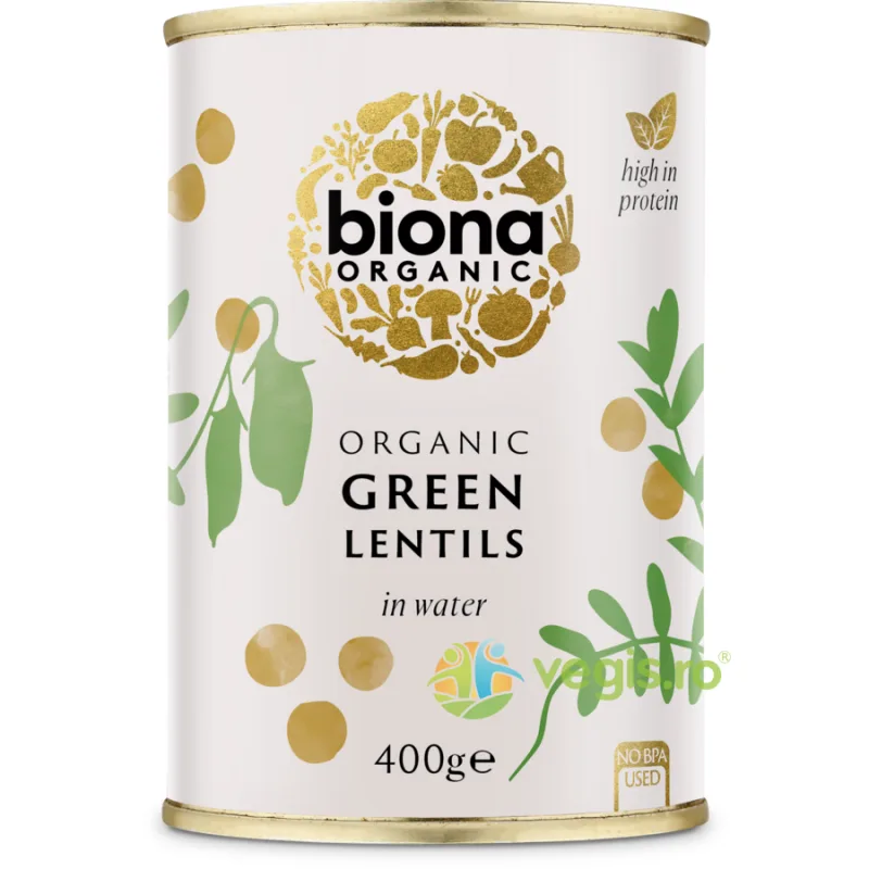 Linte Verde in Doza Ecologica/Bio 400g BIONA — preț și oferte