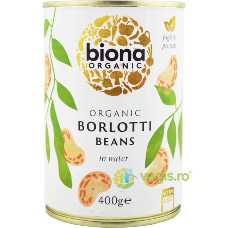Fasole Borlotti in Doza Ecologica/Bio 400g BIONA — preț și oferte