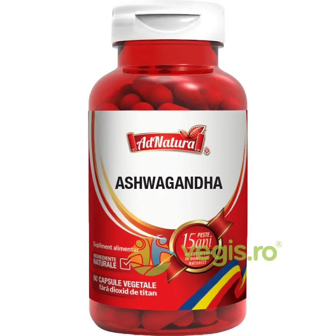 Ashwagandha 60cps ADNATURA — preț și oferte