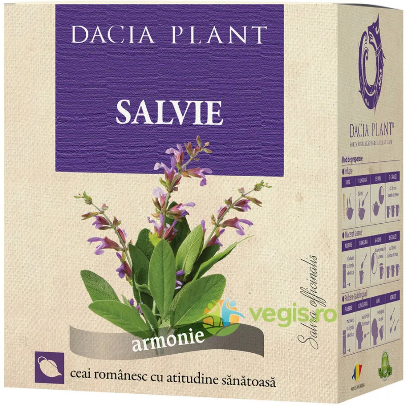 Ceai De Salvie 50g DACIA PLANT — preț și oferte