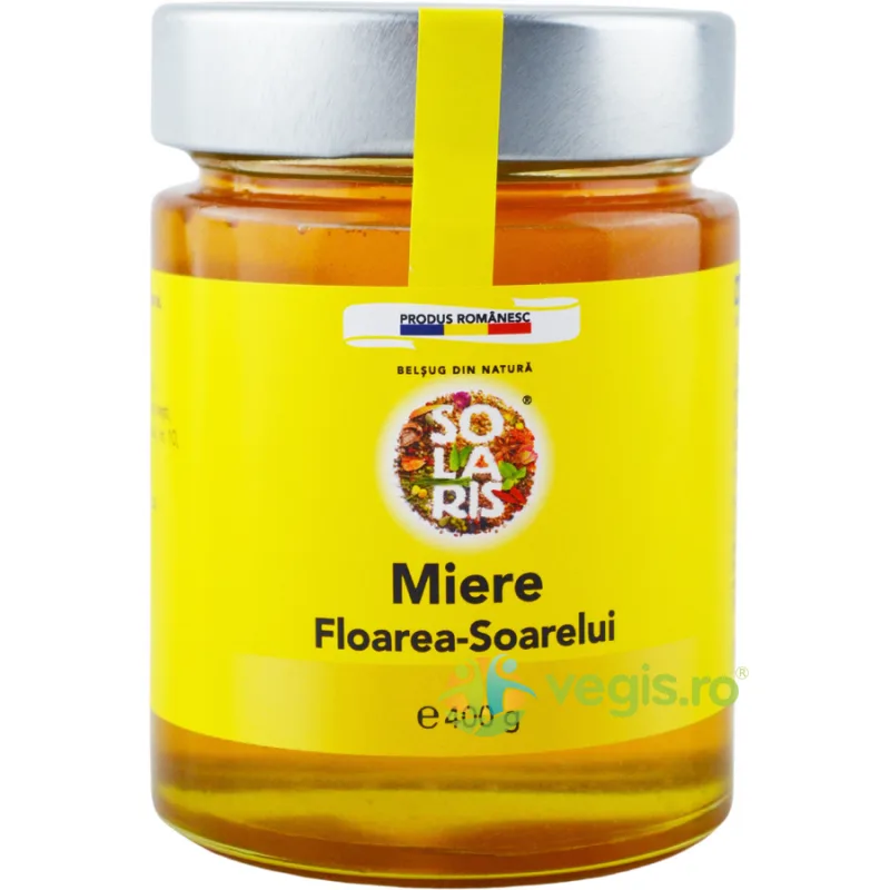Miere de Floarea Soarelui 400g SOLARIS — preț și oferte