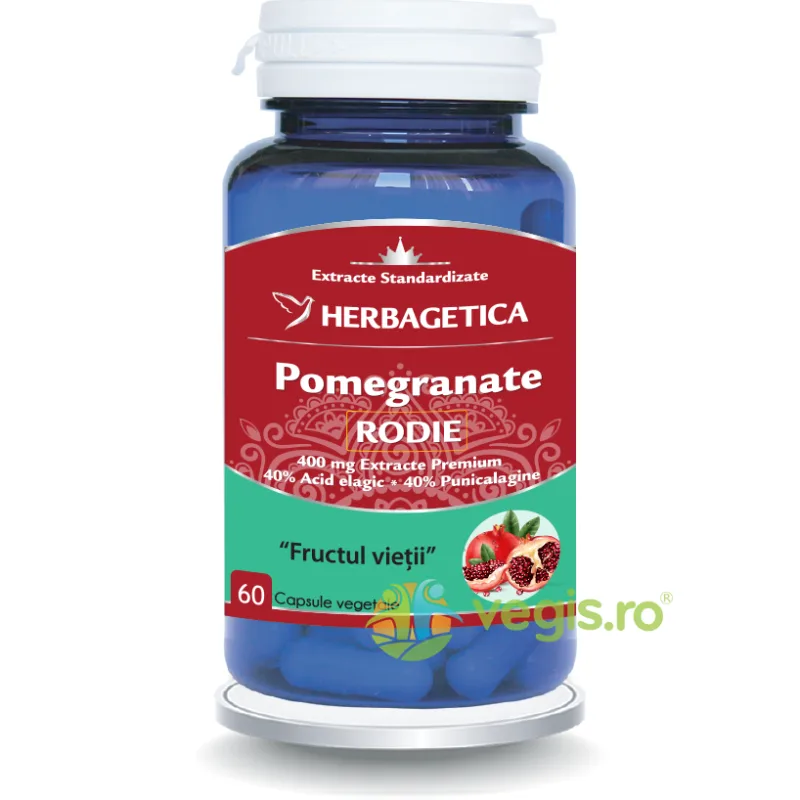 Pomegranate (Rodie) 60cps HERBAGETICA — preț și oferte