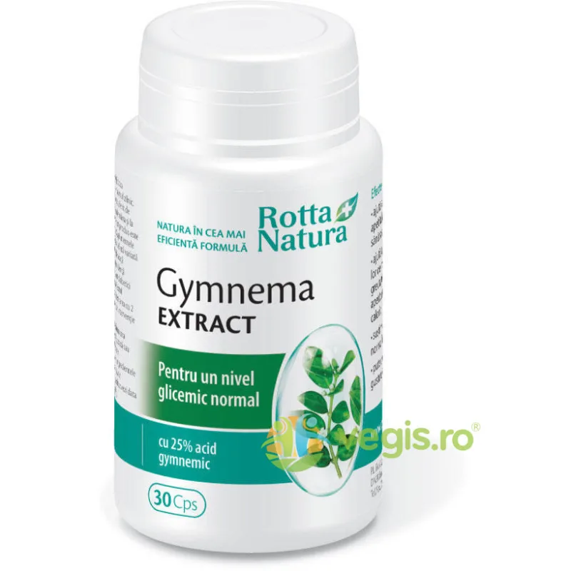 Gymnema Extract 30cps ROTTA NATURA — preț și oferte