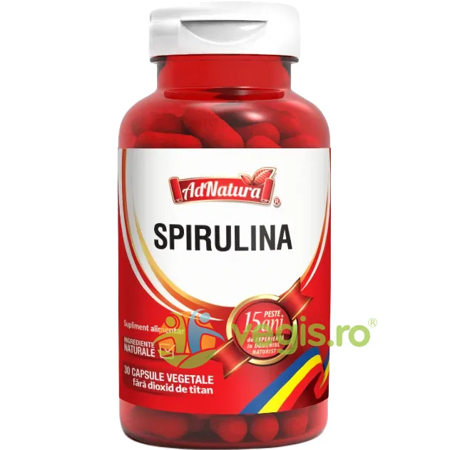 Spirulina 30cps ADNATURA — preț și oferte