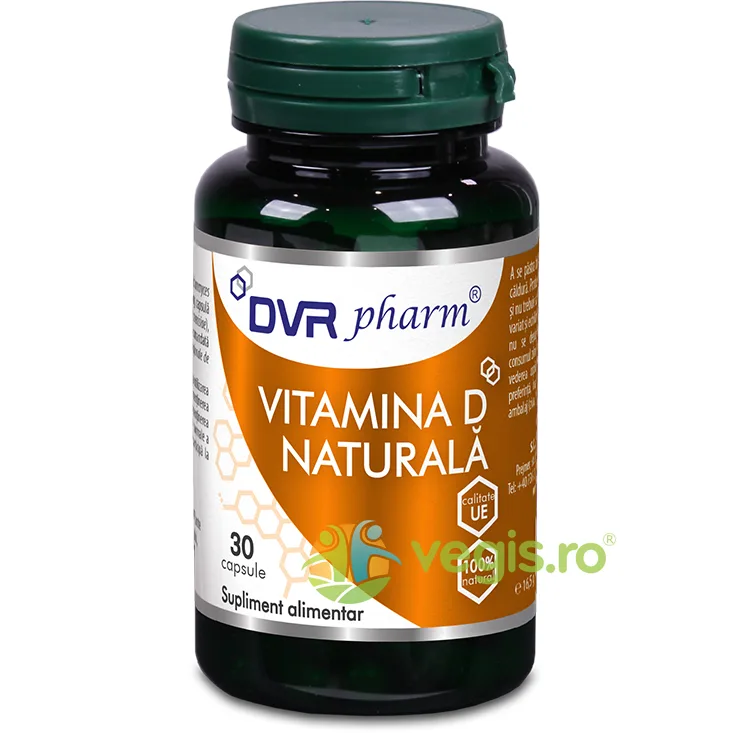 Vitamina D Naturala 30cps DVRPharm — preț și oferte