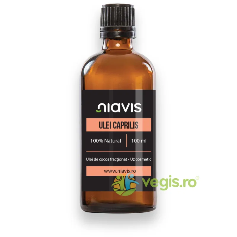 Ulei Caprilis (Ulei de Cocos Fractionat) 100ml NIAVIS — preț și oferte