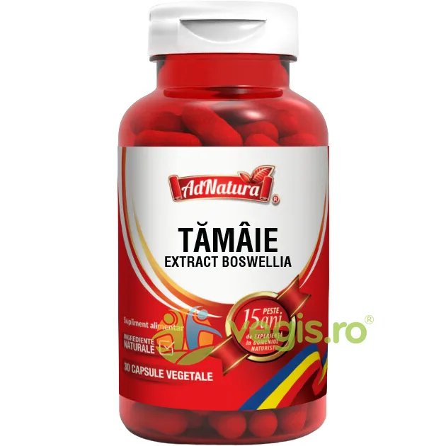 Tamaie Extract Boswellia 30cps ADNATURA — preț și oferte