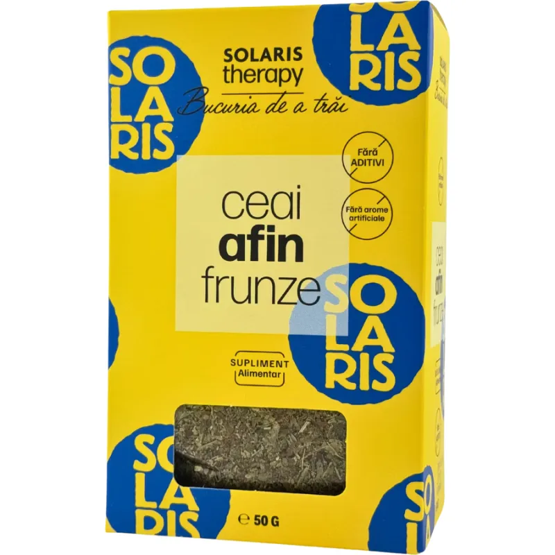 Ceai de Afin Frunze 50g SOLARIS — preț și oferte