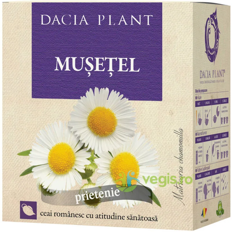 Ceai de Musetel 50g DACIA PLANT — preț și oferte