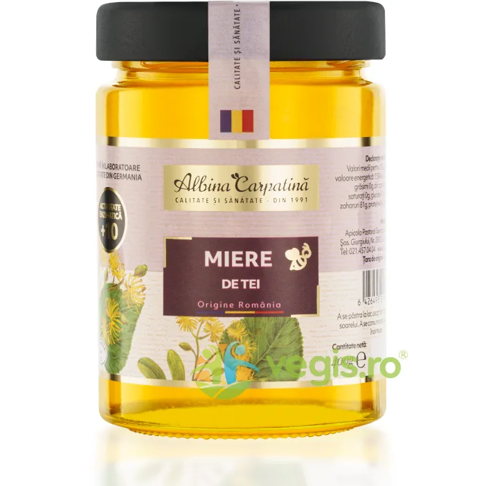 Miere de Tei 400g Albina Carpatina — preț și oferte