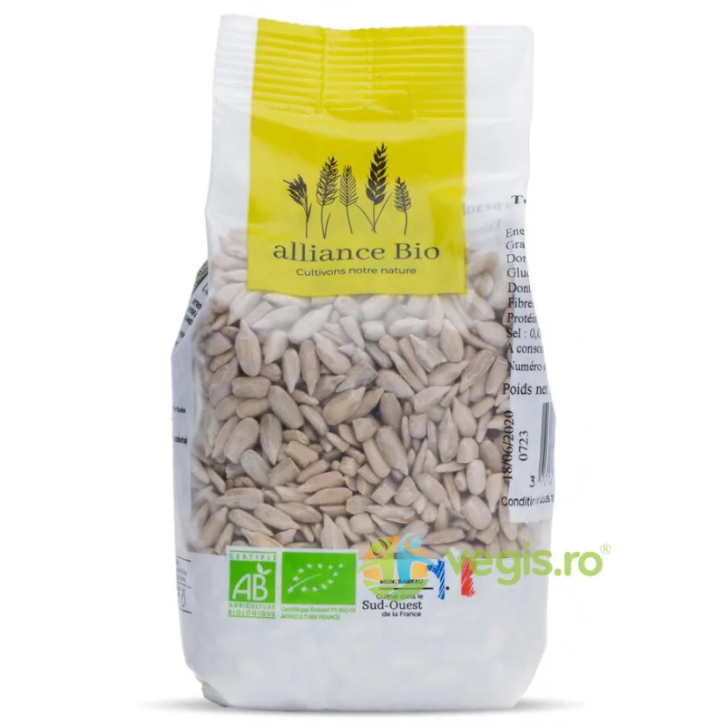 Seminte de Floarea Soarelui Ecologice/Bio 250g ALLIANCE BIO — preț și oferte