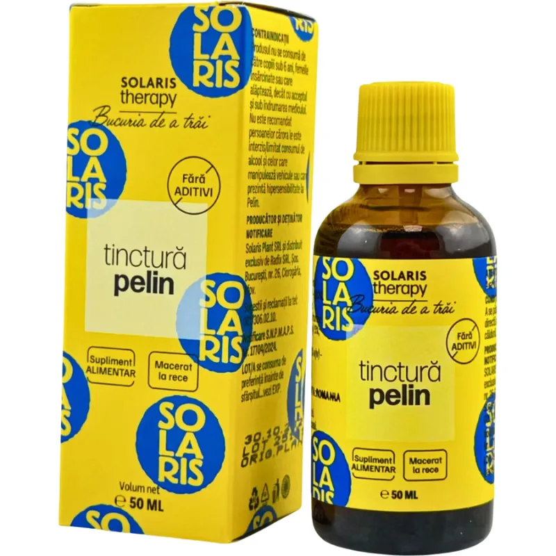 Tinctura de Pelin 50ml SOLARIS — preț și oferte