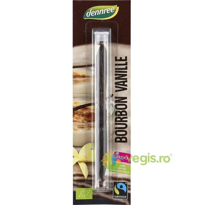 Pastai din Vanilie Bourbon Ecologice/Bio 2buc Dennree — preț și oferte