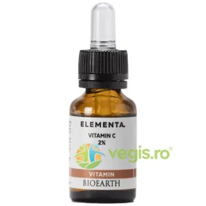Ser cu Vitamina C 2% Beauty Booster Elementa 15ml Bioearth