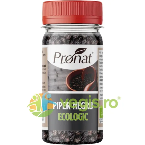 Piper Negru Boabe Ecologic/Bio 55g PRONAT — preț și oferte