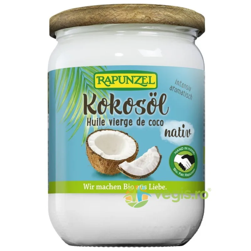 Ulei De Cocos Virgin Ecologic/Bio 400g Rapunzel — preț și oferte