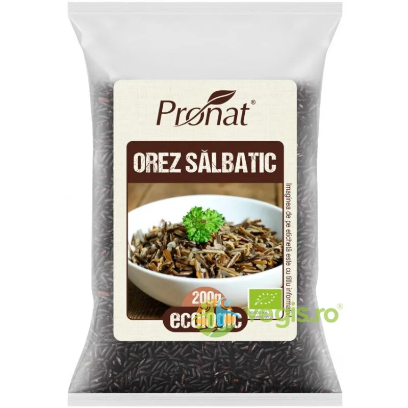 Orez Salbatic Ecologic/Bio 200g PRONAT — preț și oferte