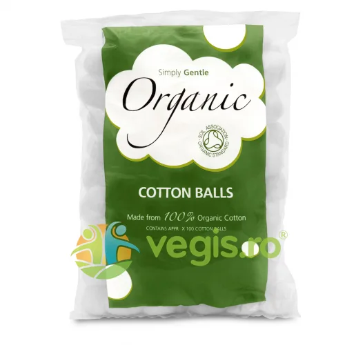 Bile de Vata din Bumbac Organic 100buc MACDONALD AND TAYLOR — preț și oferte
