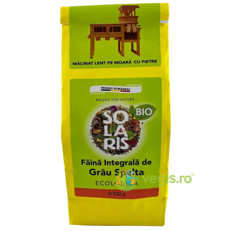 Faina Integrala de Grau Spelta Ecologica/Bio 500g SOLARIS — preț și oferte