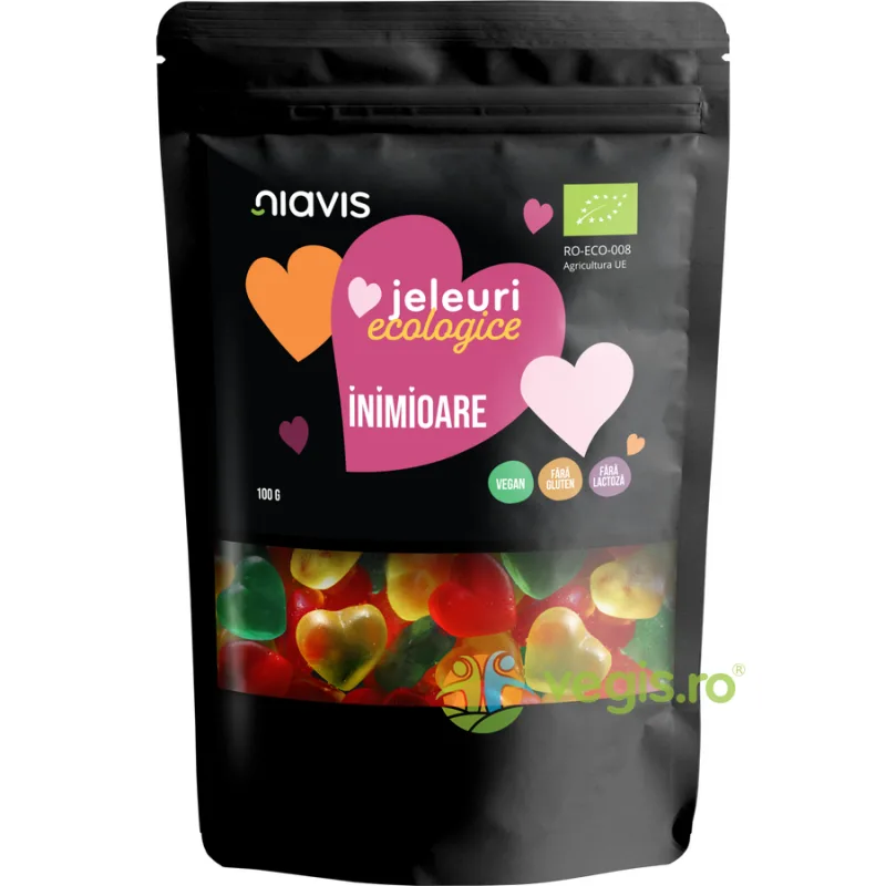Jeleuri Inimioare fara Gluten Ecologice/Bio 100g NIAVIS — preț și oferte