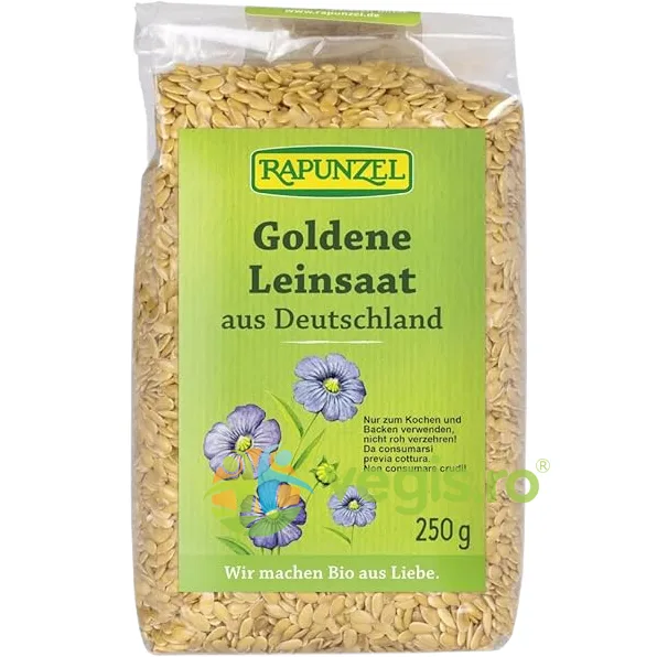 Seminte de In Auriu Ecologice/Bio 250g Rapunzel — preț și oferte