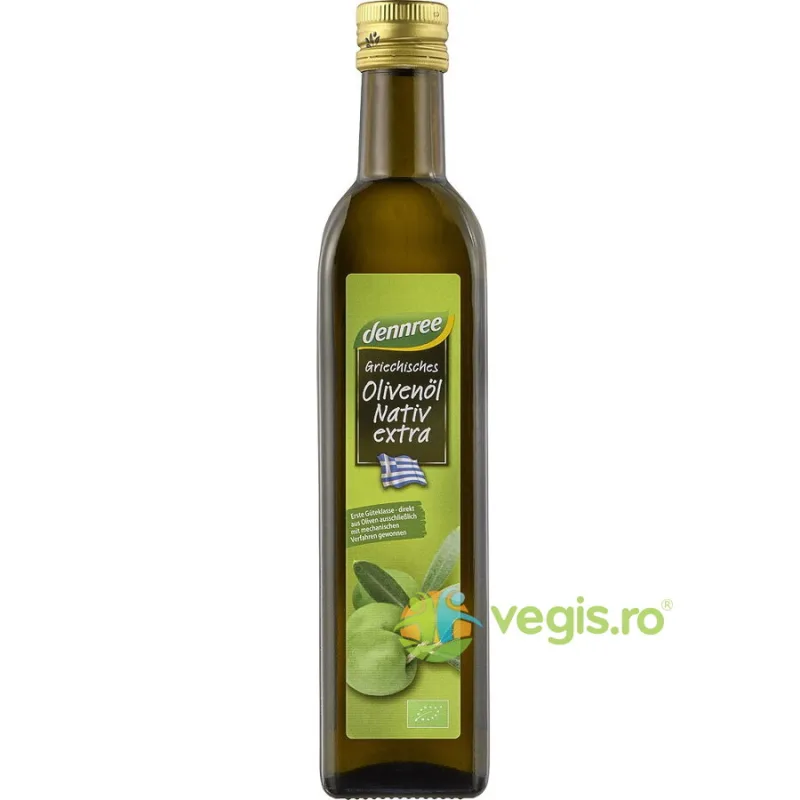 Ulei de Masline Extravirgin Ecologic/Bio 500ml Dennree — preț și oferte
