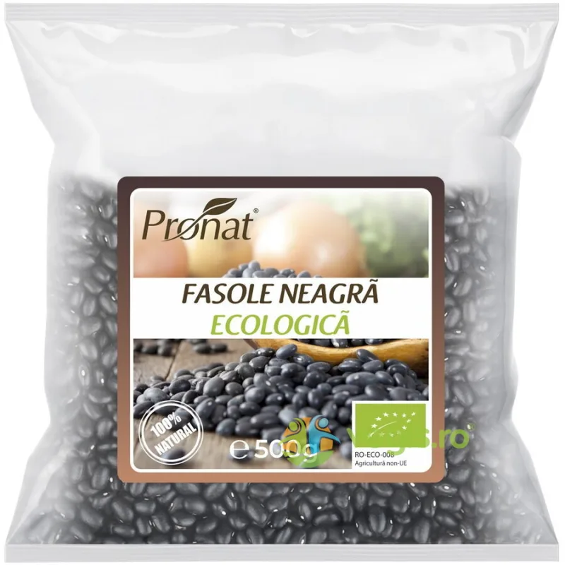 Fasole Neagra Ecologica/Bio 500g PRONAT — preț și oferte