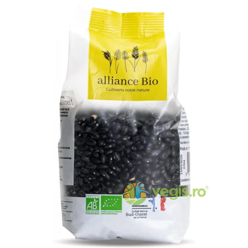 Fasole Neagra Ecologica/Bio 500g ALLIANCE BIO — preț și oferte