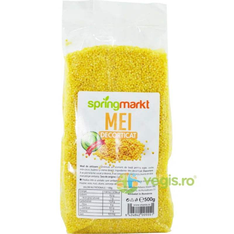 Mei Decorticat 500g springmarkt — preț și oferte