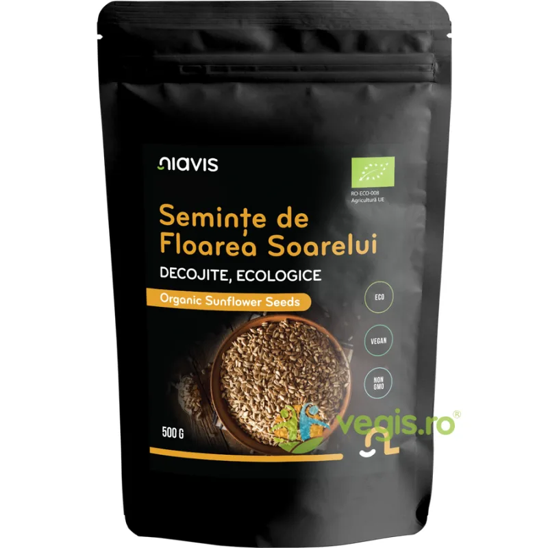 Seminte de Floarea Soarelui Ecologice/Bio 500g NIAVIS — preț și oferte