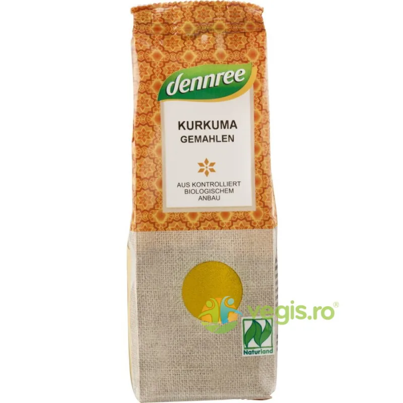 Curcuma Macinata Ecologica/Bio 50g Dennree — preț și oferte