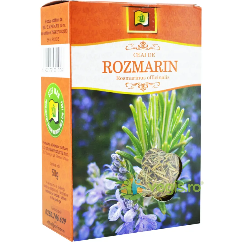 Ceai de Rozmarin 50g Stef Mar — preț și oferte