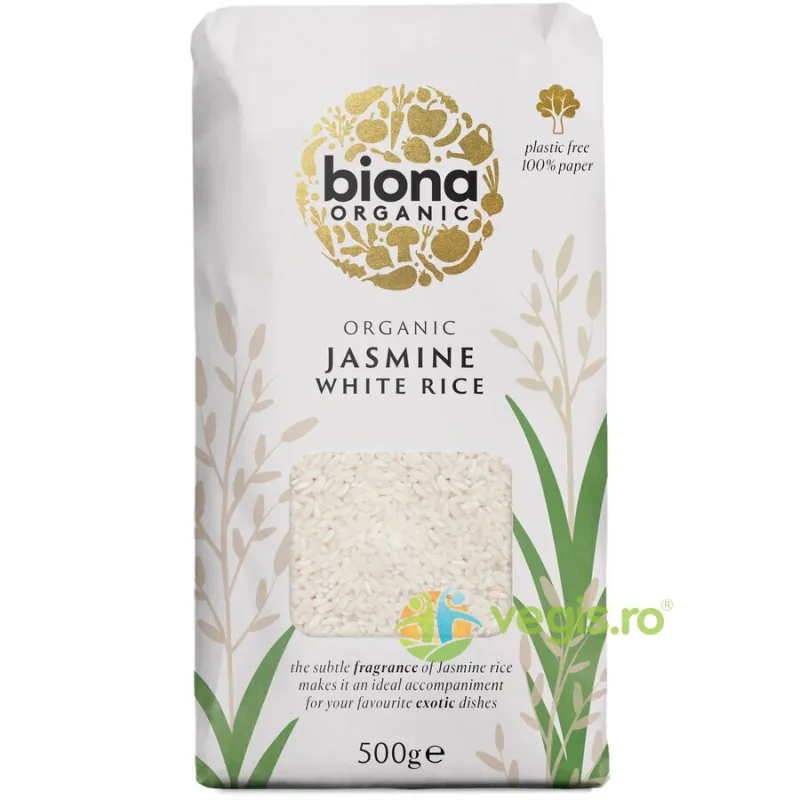 Orez Jasmin Alb Ecologic/Bio 500g BIONA — preț și oferte