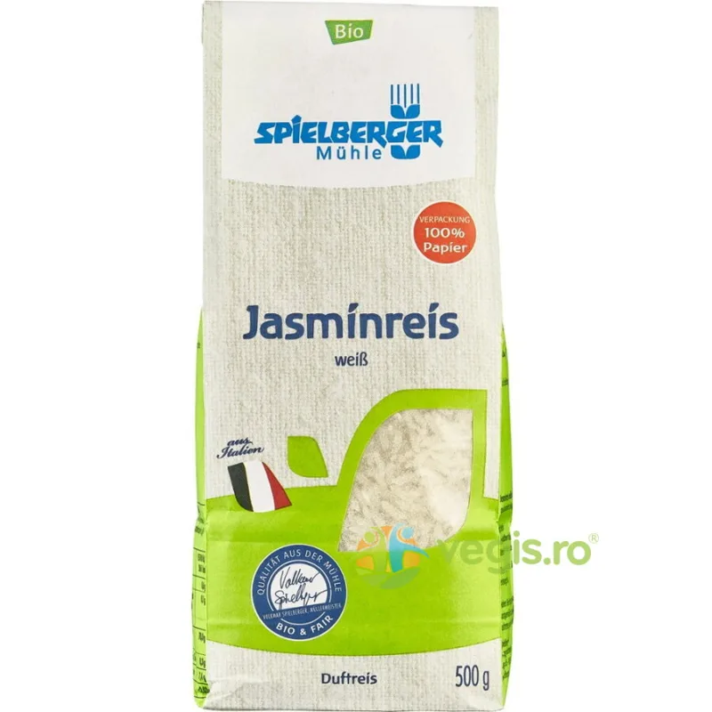 Orez Jasmin Alb Ecologic/Bio 500g SPIELBERGER — preț și oferte