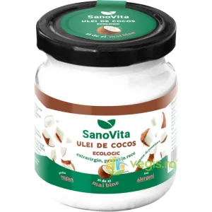 Ulei de Cocos Extravirgin Presat la Rece Ecologic/Bio 200ml