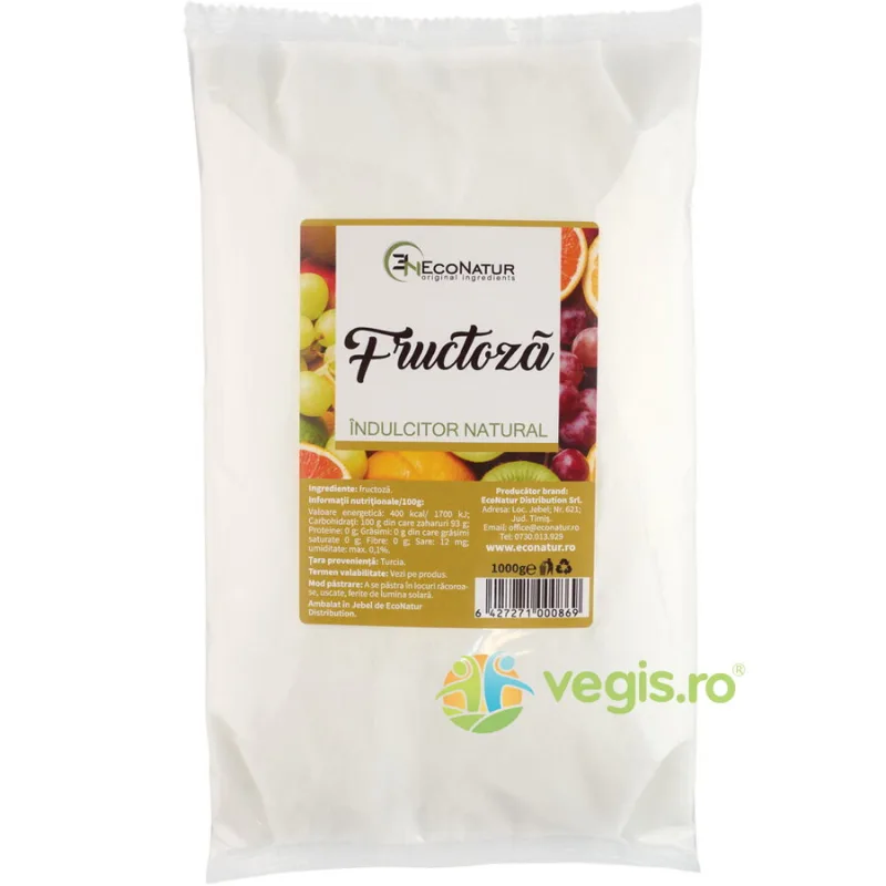 Fructoza 1kg ECONATUR — preț și oferte