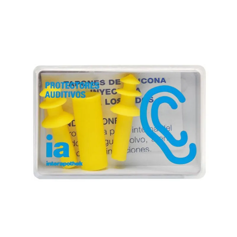 Dopuri de urechi din silicon, pentru copii, Interapothek | 2 buc — preț și oferte