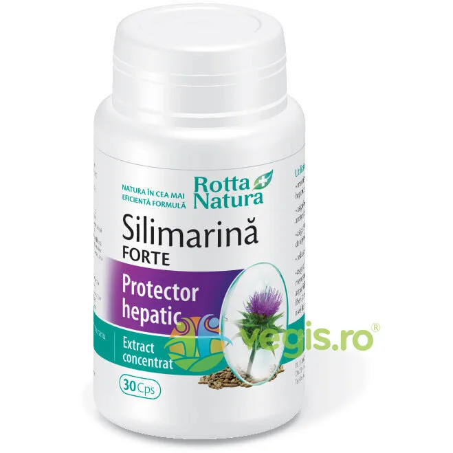 Silimarina Forte 30cps ROTTA NATURA — preț și oferte