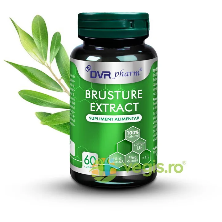 Brusture Extract 60cps DVRPharm — preț și oferte