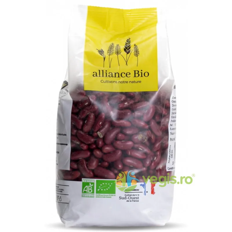Fasole Rosie Ecologica/Bio 500g ALLIANCE BIO — preț și oferte