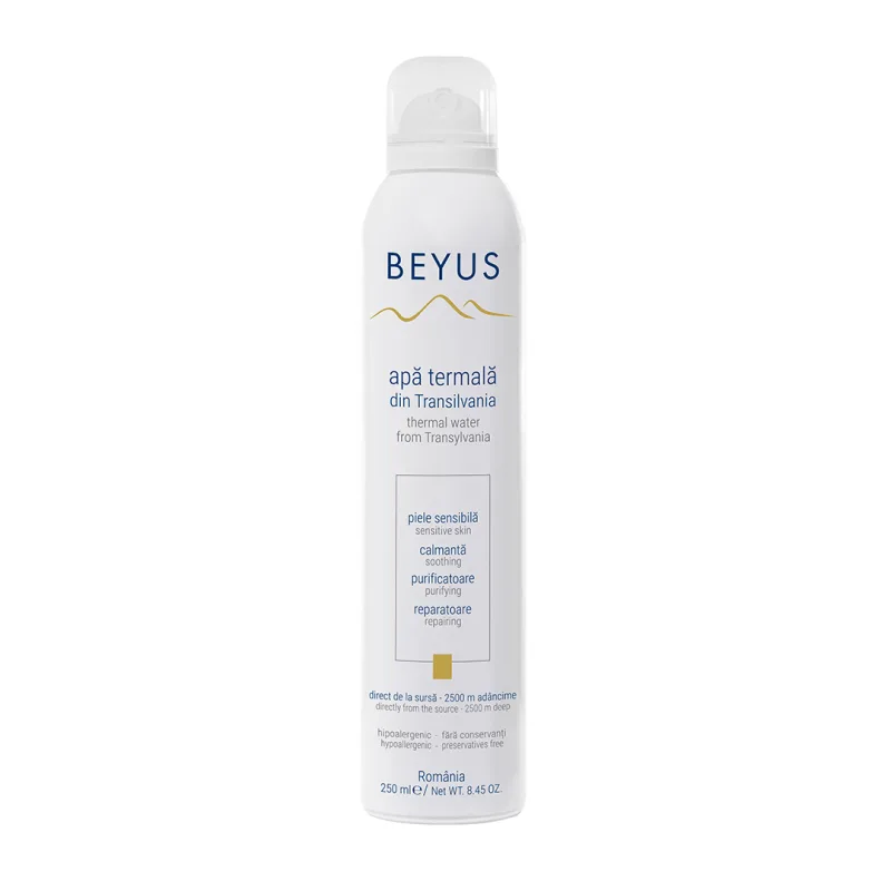 Apa termala din Transilvania, 250 ml, Beyus BEYUS LABORATOR — preț și oferte