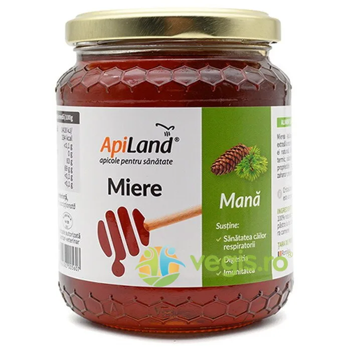 Miere de Mana 500g APILAND — preț și oferte