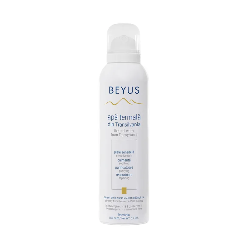Apa termala din Transilvania, 150 ml, Beyus BEYUS LABORATOR — preț și oferte