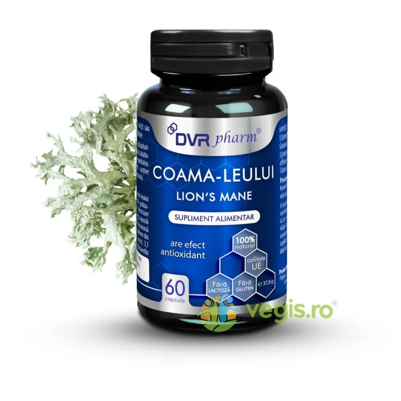 Lion's Mane (Coama Leului) 60cps DVRPharm — preț și oferte