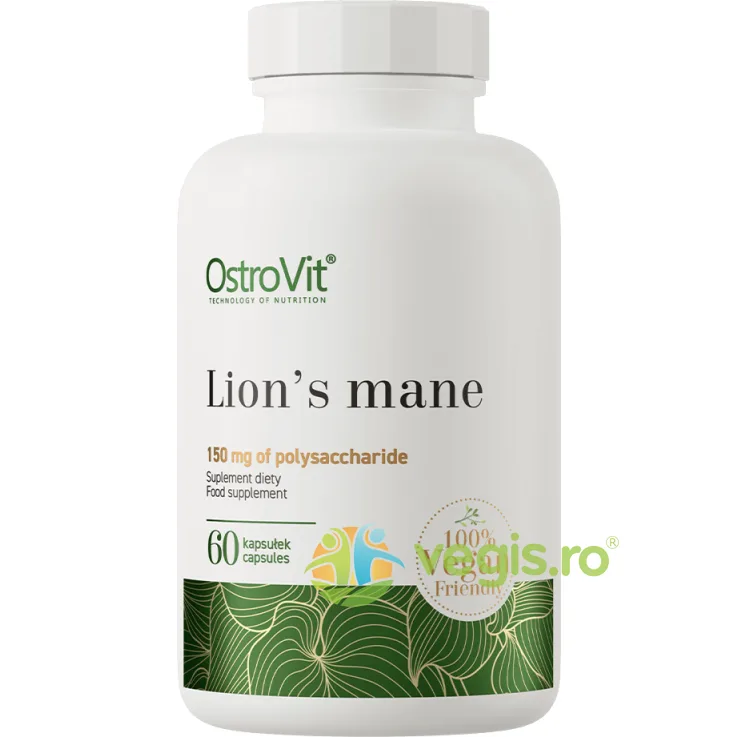 Lion's Mane (Coama Leului) 60cps OSTROVIT — preț și oferte