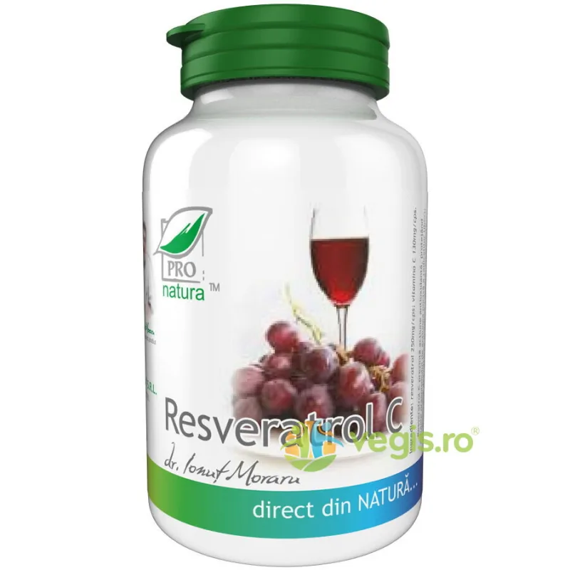 Resveratrol C 60cps Medica - Pro Natura — preț și oferte