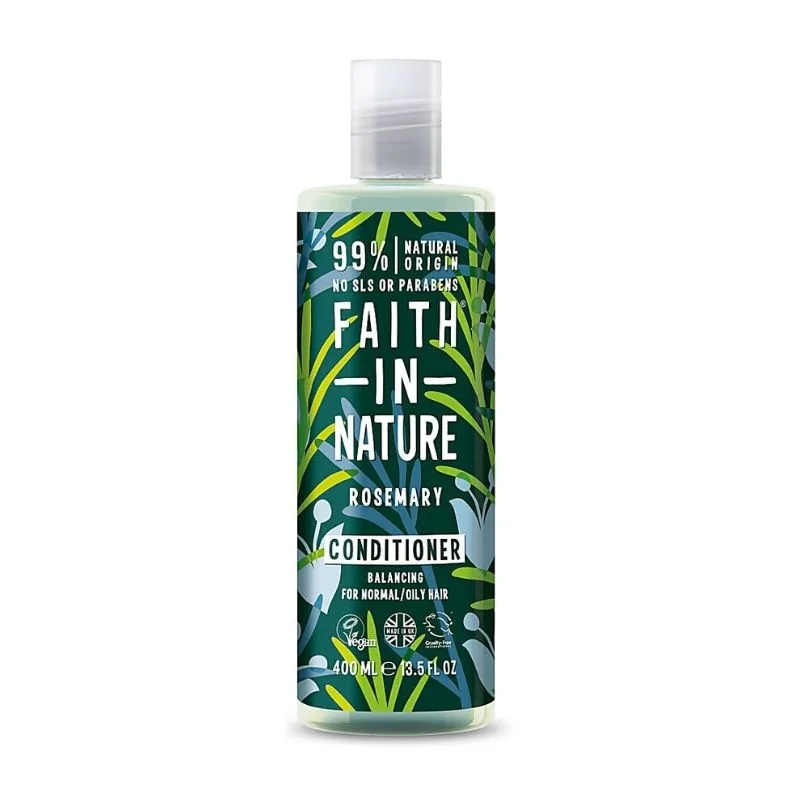Faith in Nature Balsam natural echilibrant cu rozmarin, 400 ml — preț și oferte