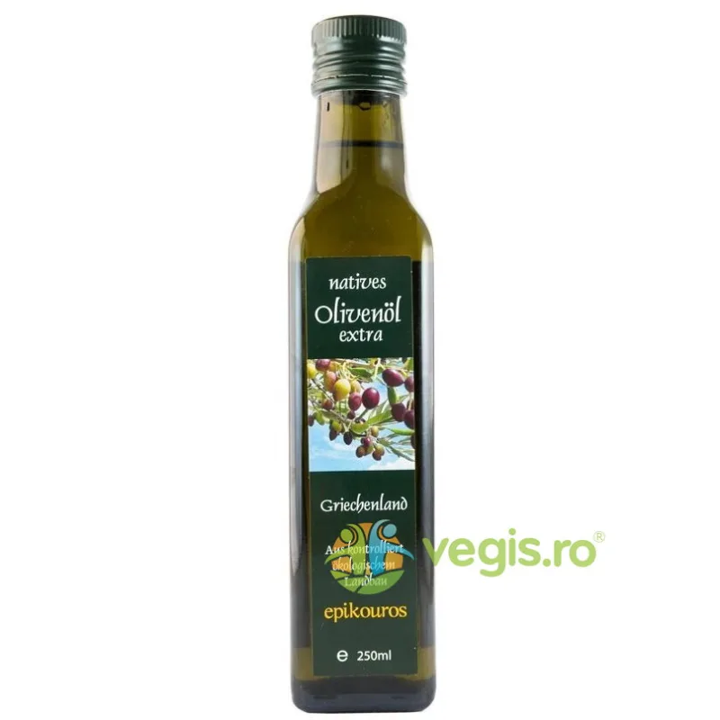 Ulei de Masline Extravirgin Ecologic/Bio 250ml EPIKOUROS — preț și oferte